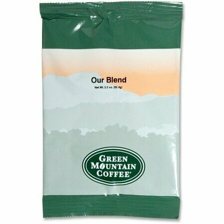 GREEN MOUNTAIN Our Blend Coffee, Light/Mild, Ground, Green, 100PK GMT4332